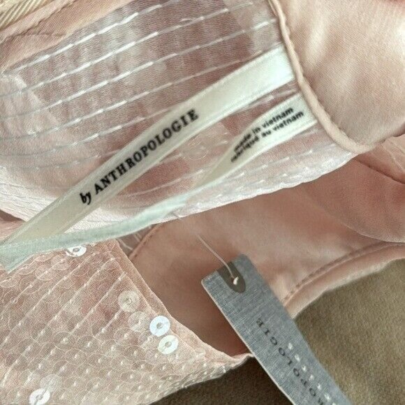 NWT Anthropologie Ombré Sequin Dress Size 2P - Picture 16 of 16